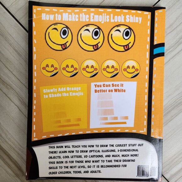 Drawing for Kids: How to Draw Cool Things, Stuff, Optical Illusions, 3D Ltr 3in1 - Picture 2 of 9